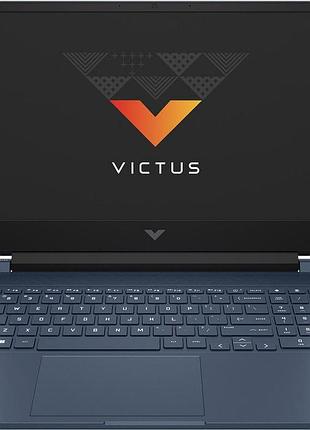 Ноутбук hp victus 15-fb3010ua 15.6" fhd ips ag, amd r5-8645hs, 16gb, f512gb, nvd4050-6, dos, синий
