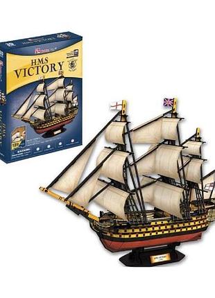3d пазл cubicfun hms victory (t4019h)