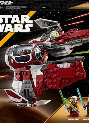 Конструктор lego star wars джедайский перехватчик асоки 290 деталей (75401)
