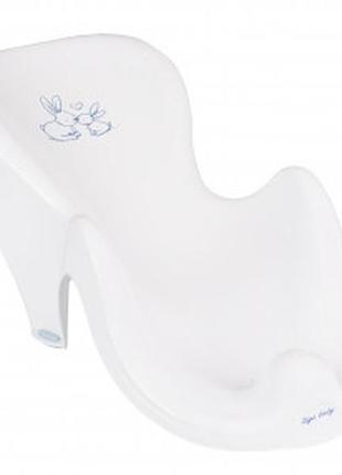 Гірка для ванни антиковзка дитяча bunny white