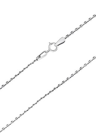 Серебряная цепочка, плетение якорь, размер 50 см x 0,3 см, вес: 11.6 г