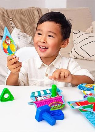 Развивающая игра fisher-price парк развлечений с болтиками (vt2905-21)