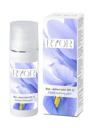 Duo-активный крем с солнцезащитным фактором spf 15 ryor, 50 мл