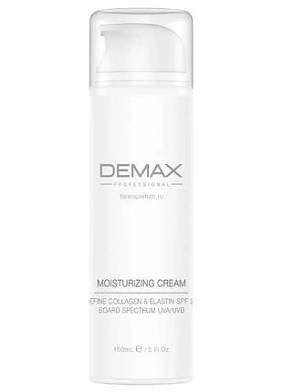 Увлажняющий дневной крем с коллагеном и эластином spf25 moisturizing daytime cream with collagen demax 150мл