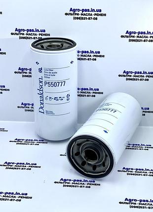 Фільтр масляний p550777, wp1270, 1w-8845, 3l-1206, ag133017, 74322701, 4175913, 51749, 3754002100, b7577