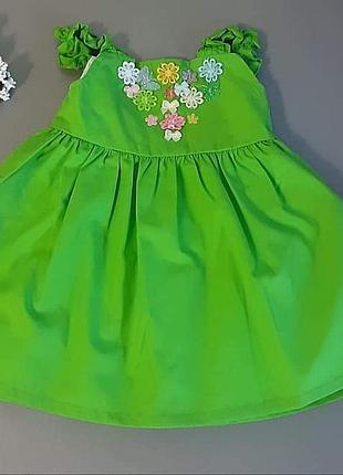 Яркое платье для малышки !!!