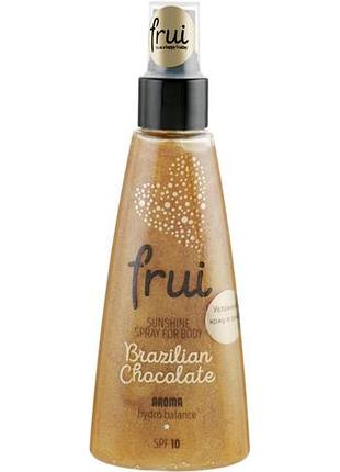 Сяючий сонцезахисний спрей для тіла frui sunshine spray for body spf 10