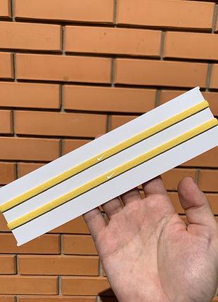 Повязка на голову nike skinny hairband желтая (1шт)