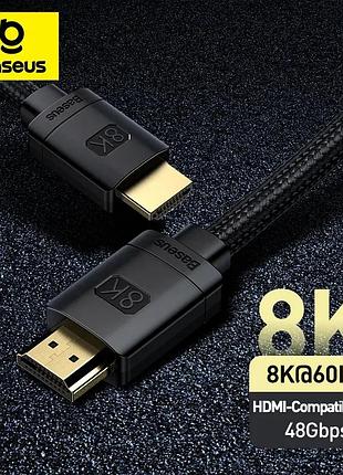 Кабель hdmi baseus ultra hd v2.1 8k 3m black
