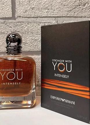 Парфуми emporio armani stronger with you intensely (армані емпоріо стронг віт ю інтенслі) 100 мл