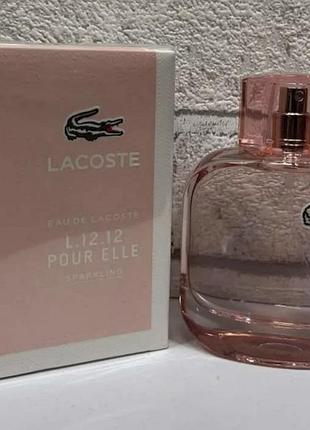 Lacoste l.12.12 pour elle sparkling / лакост еау де л. 12.12 пур елле спарклинг/ 50 мл