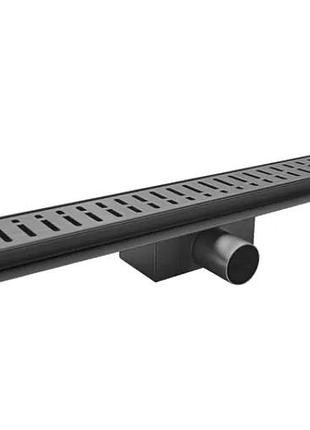 Душовий трап з нержавіючої сталі sus304 koer fd35-70x400-graphite (kr5143)