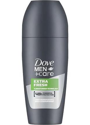 Дезодорант шариковый мужской dove extra fresh 50 мл