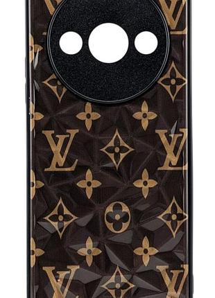 Чехол prisma для xiaomi redmi a3 бампер стеклянный рисунок louis vuitton