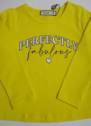Дитяча кофта на дівчинку wanex perfectly розміри 104