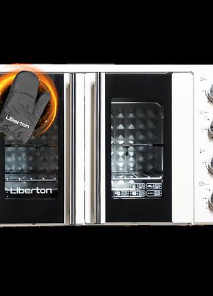Електродуховка liberton leo-500 white - 50 л конвекція 2000 вт