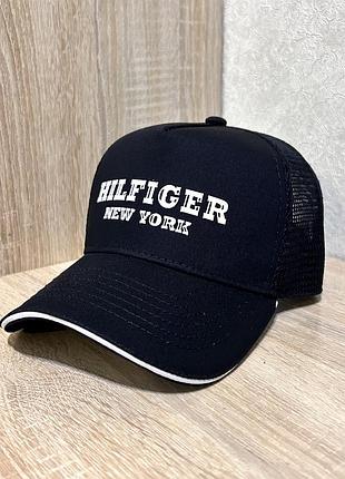 Летняя бейсболка с логотипом hilfiger тракер с сеткой, мужская кепка, 57-58