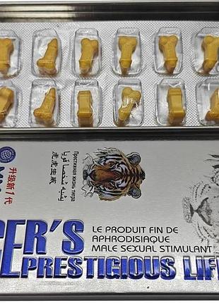 Биодобавка для мужчин престижная жизнь тигра tiger's prestigious life 12 шт