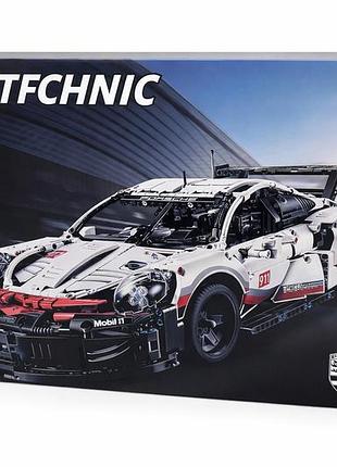 Конструктор technic porsche 911 rsr 1631 деталей сумісний із lego-лего порше 911 технік