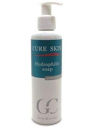 Гідрофільне мило для глибокого очищення шкіри hydrophilic soap cure skin 200мл