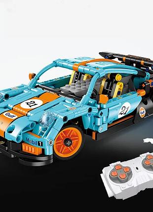 Машина перегонова 534 деталей на радіокеруванні конструктор блоковий sport car porsche