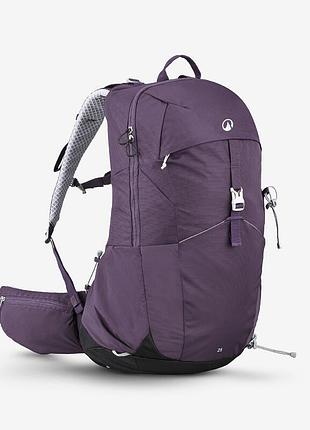 Туристический рюкзак quechua mh500 25л 54 × 30 × 23 см фиолетовый совместимые с питьевой системой