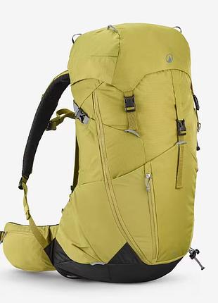 Туристический рюкзак quechua mh500 38л 62см x 30см x 31см желтый совместимые с питьевой системой