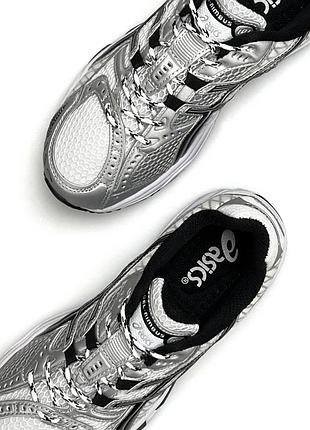Asics gel-nimbus 10.1 white silver black 5