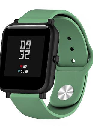 Силиконовый ремешок sport nike youth для xiaomi amazfit bip / lite / 20 мм хаки 1891p