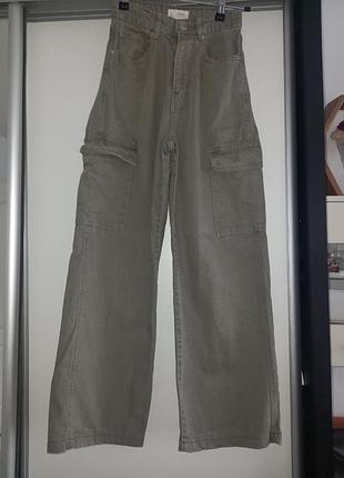 Широкі джинси штани