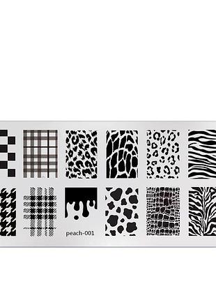 Пластины для стемпинга, декор для ногтей стемпинг 13