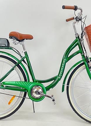 Электровелосипед dorozhnik akvamarin 26" (36v 500w, 18000ah)