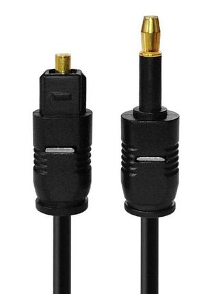Оптический кабель toslink - mini toslink airbase ax-f02m-3 3м
