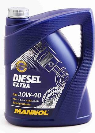 Масло дизельное 10w-40 "mannol" diesel extra ch-4/sl 5л