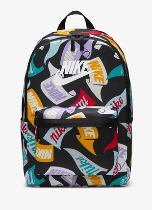Рюкзак nike heritage print backpack (арт. hj8322-010) misc (размер)