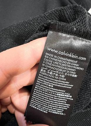 Оригинальный женский свитшот calvin klein xs черный котоновый хлопковый лонгслив реглан женское худи клвин кляйн клейн женская кофта водолазка ,1 4