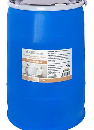Моющее дезинфицирующее средство для сантехники disinfectant 200 л