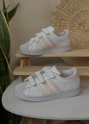 Кроссовки детские adidas, 32-й размер, сверху эко кожа,внутри текстиль