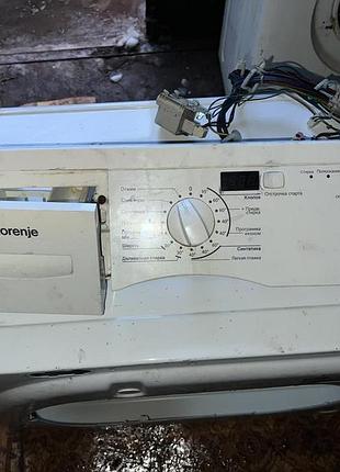 Б/у модуль управления стиральной машини gorenje ws 40089 ako 722170-04 prg 722375-05 sifta 195780