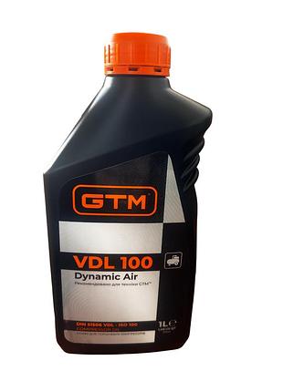 Gtm смазка компрессорная 1л iso100