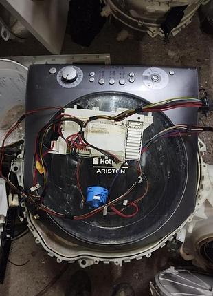 Б/у комплект електроніки без люка на пральну машину ariston aqs62l 09