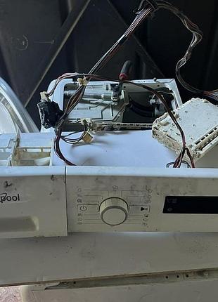 Б/у модуль индикации стиральной машины whirlpool. var sup: w11026441 fwt:33.00.06 s/n:1724100249