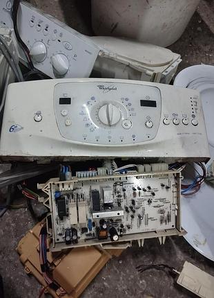 Б/у модуль управления стиральной машины whirlpool awt 7115 и другие модели. 461973091431