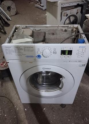 Б/у розбирання пральної машини indesit xwsa 610517. запчастини на пральну машину indesit xwsa 610517. indesit xwsa 610517 по