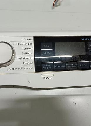 Б/у модуль индикации стиральной машины electrolux а06012720/а, 098530051800217 +переключатель режимов (как на фото)