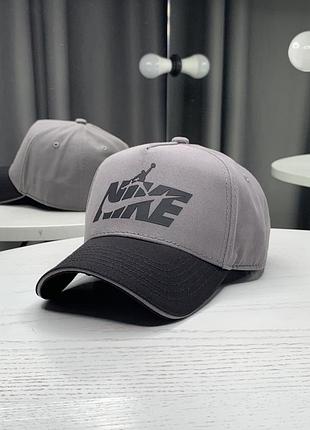 Бейсболка nike тракер коттон серый s/55-56