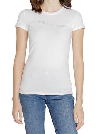 Нова футболка armani exchange slim fit wave logo розмір m