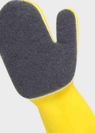 Силиконовые перчатки для мытья посуды fei e glove №3 modern home style