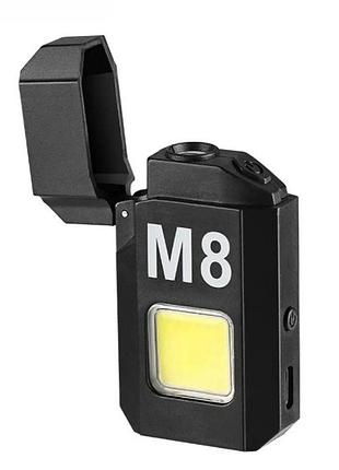 Зажигалка спиральная usb и led фонарик x-balog lv-6002, 9075 modern home style