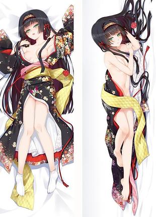Аниме дакимакура renge bishoujo mangekyou (подушка обнимашка) 120*40 см 150, 50*150, 50